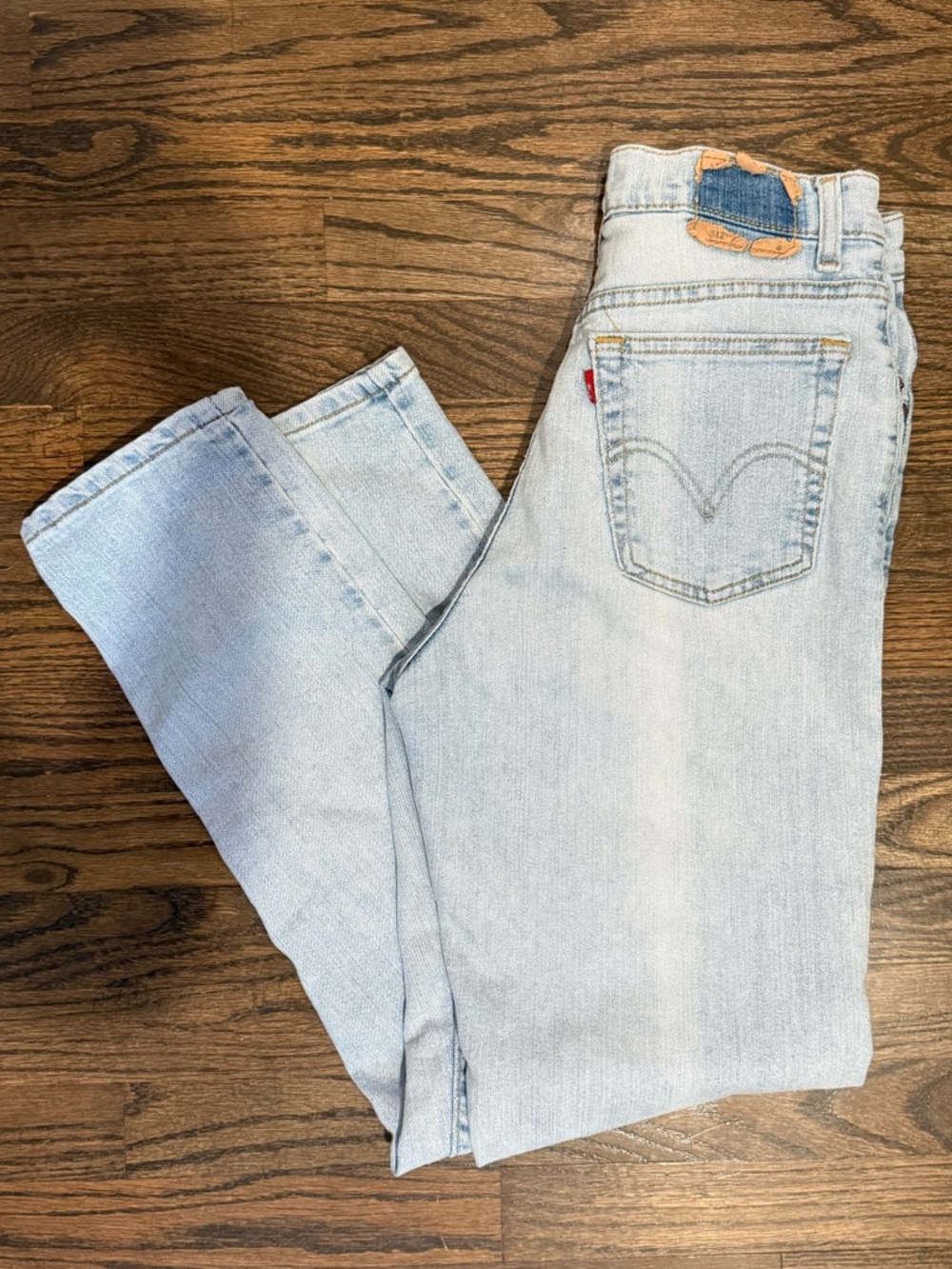 90's Vintage Levi’s 512 Slim Tapered Jeans Faded Distressed Women's Size 10